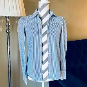 •Juicy Couture• Striped Button Down Shirt